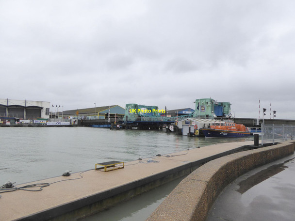 Photo 6"x4" Poole Lifting Bridge Poole\/SZ0191 c2016