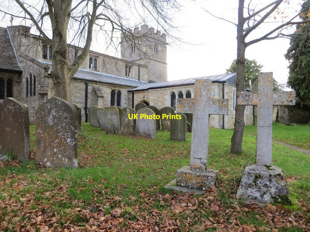 Photo 6"x4" Crosses in the Churchyard Oxford\/SP5106 c2013