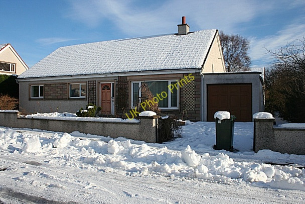 Photo 6"x4" Snowed In Fochabers c2009