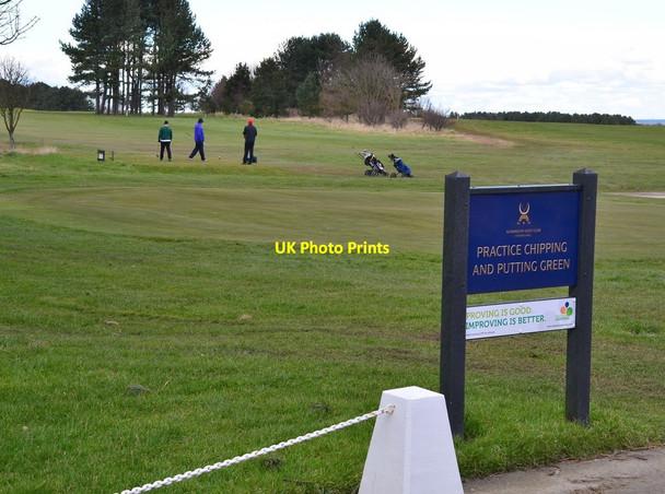 Photo 6"x4" Alnmouth Golf Club Alnmouth c2016