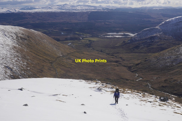 Photo 6"x4" Southeast ridge, Beinn a' Chochuill Beinn a' Chochuill c2016