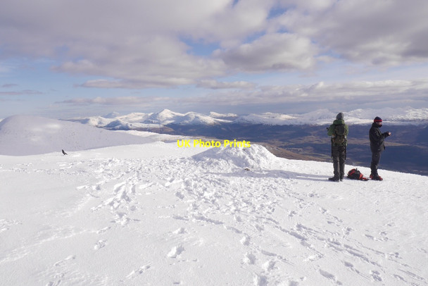 Photo 6"x4" Summit, Beinn a' Chochuill Beinn a' Chochuill c2016