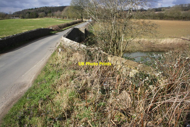 Photo 6"x4" Bridge over River Evenlode NW of Long Hanborough Woodstock\/SP4416 c2016