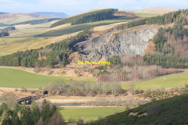 Photo 6"x4" Edston Quarry from Manor Sware Barns\/NT2139 c2016