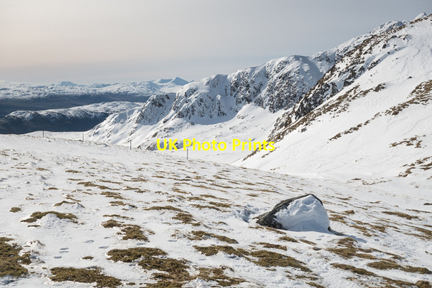 Photo 6"x4" View across to the southern ridge of Meall Garbh Meall nan Tarmachan\/NN5838 c2016