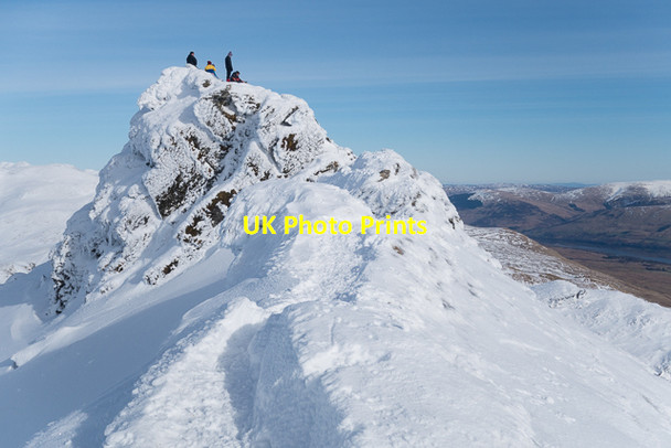Photo 6"x4" Summit of Meall Garbh Beinn nan Eachan c2016