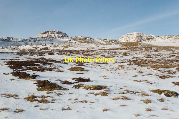 Photo 6"x4" Looking up Coire Fionn Lairige towards Beinn nan Eachan and Meall Garbh Killin\/NN5732 c2016