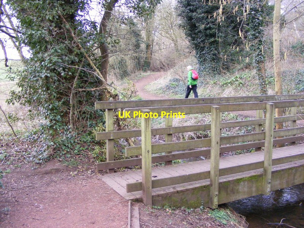 Photo 6"x4" Wom Brook Bridge View Ounsdale c2016