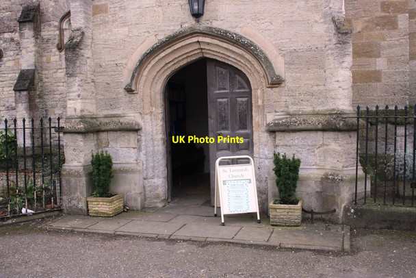 Photo 6"x4" The porch of St Leonard's Church Eynsham c2016