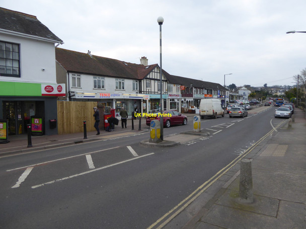 Photo 6"x4" Shops in Barton Hill Road, Torbay Torquay c2016