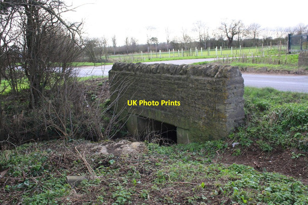 Photo 6"x4" Bridge for road over stream east of City Farm Church Hanborough c2016