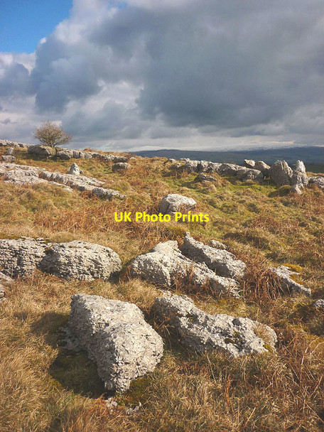 Photo 6"x4" Limestone outcrops, Dalton Crags Dalton\/SD5476 c2016