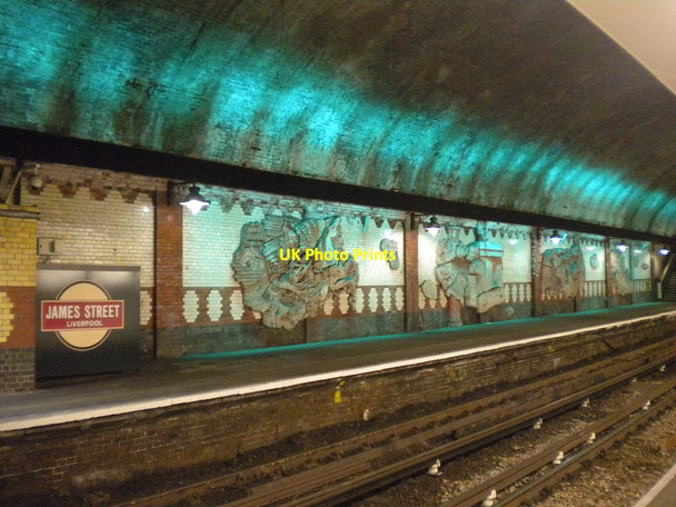 Photo 6"x4" Platform 2, James Street station, Liverpool Vauxhall\/SJ3491 c2016