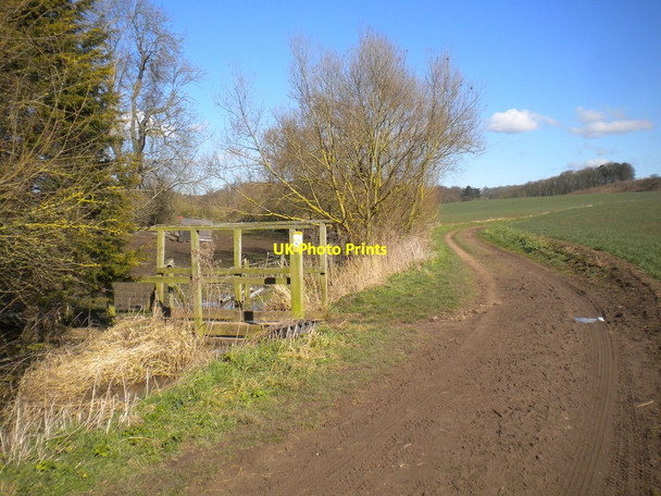 Photo 6"x4" Junction of bridleways east of West Leake West Leake c2016