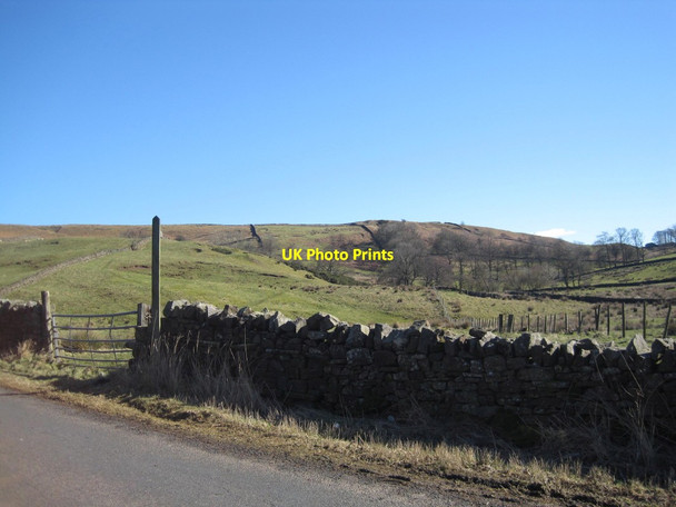 Photo 6"x4" Footpath Sign for Footpath to Augill Head Helbeck c2016