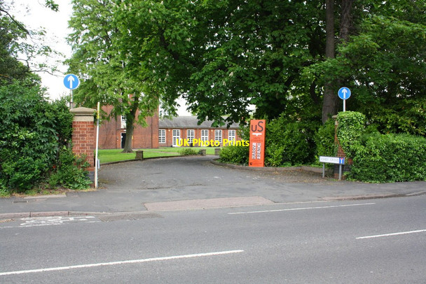 Photo 6"x4" Entrance to The Grove from Ashby Road Loughborough c2015