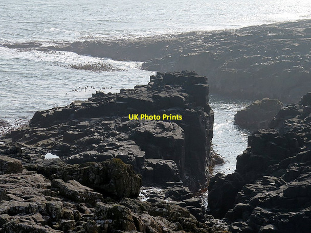 Photo 6"x4" Rocks at Black Hole Craster c2016