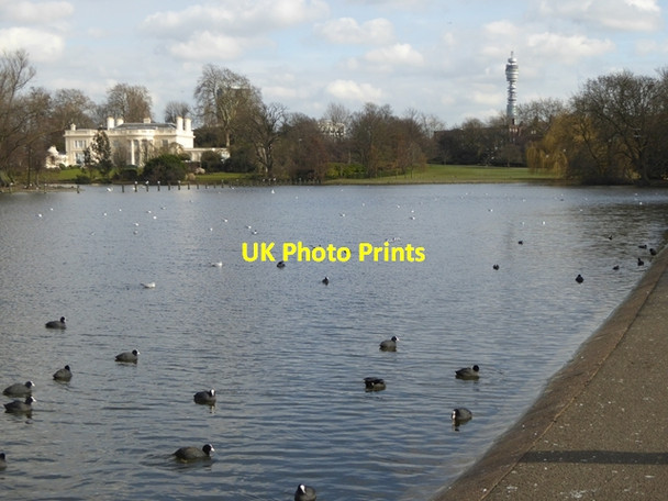 Photo 6"x4" Boating lake, Regent's Park Marylebone\/TQ2881 c2016