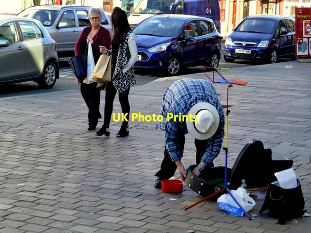 Photo 6"x4" Packing up, Market Street, Omagh Omagh c2016