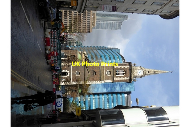 Photo 6"x4" St Botolph's Without Aldgate London c2016