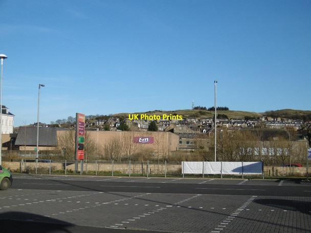 Photo 6"x4" Hawick and Miller's Knowes Hawick c2016