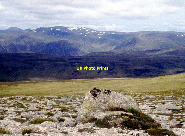 Photo 6"x4" View west from Beinn a' Bhuird Beinn A' Bhuird c1971