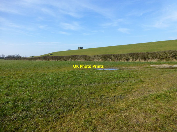 Photo 6"x4" Boundary hedge on south side of Alston No 2 Reservoir Longridge\/SD6037 c2016
