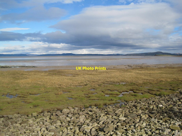 Photo 6"x4" Salt Marsh, Morecambe Bay Slyne c2016