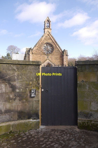 Photo 6"x4" Permit reader, under construction Dalkeith\/NT3467 c2016