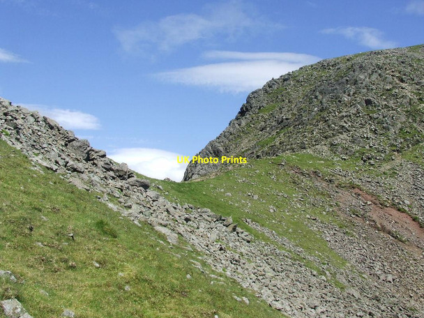 Photo 6"x4" Wind Gap provides a pass between Wasdale and Ennerdale Wasdale Head\/NY1808 c2009