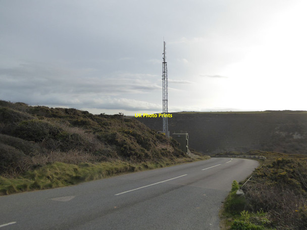 Photo 6"x4" Phone mast by Coast Road, Porthtowan Porthtowan\/SW6947 c2016