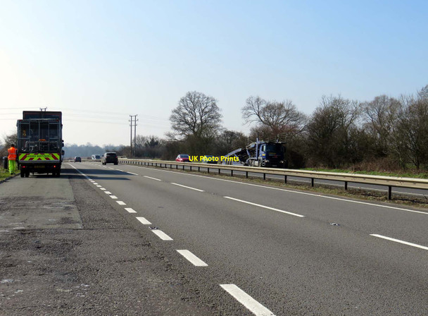 Photo 6"x4" The A34 looking southbound Cole Henley c2016 P1