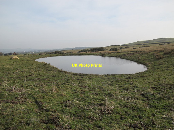 Photo 6"x4" A small tarn on Rombalds Moor Burley Woodhead c2016