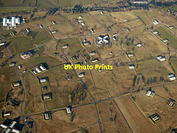 Photo 6"x4" DM Beith from the air Barrmill c2016