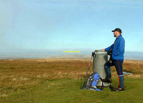 Photo 6"x4" East Mount Lowther Wanlockhead c2008
