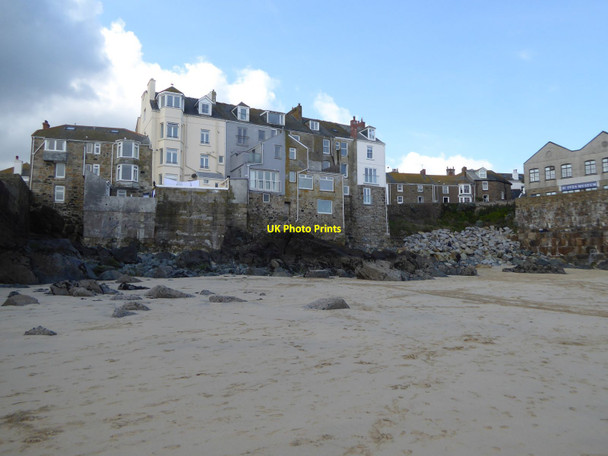 Photo 6"x4" Houses overlooking the beach, St Ives St Ives\/SW5140 c2016