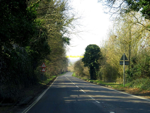 Photo 6"x4" Bull Drove to Tun Bridge Winchester c2016