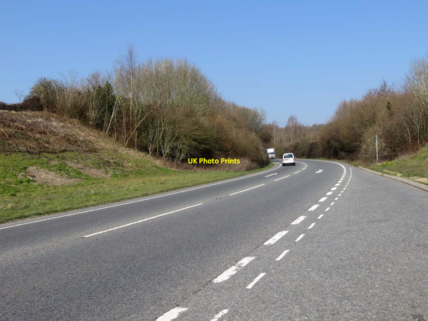 Photo 6"x4" Allbrook Way heading to the M3 Eastleigh\/SU4519 c2016