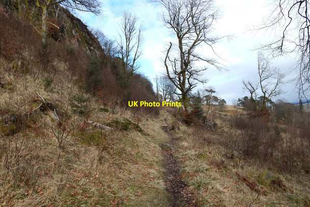 Photo 6"x4" At the foot of Callander Craig Callander c2016