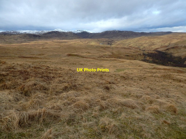 Photo 6"x4" Moor north of Callander Craig Callander c2016