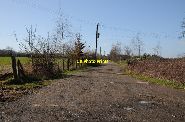 Photo 6"x4" Farm access drive Weston-sub-Edge c2016