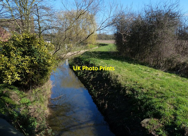 Photo 6"x4" Cocker Beck at Marlock Bridge, Lowdham Caythorpe\/SK6845 c2016
