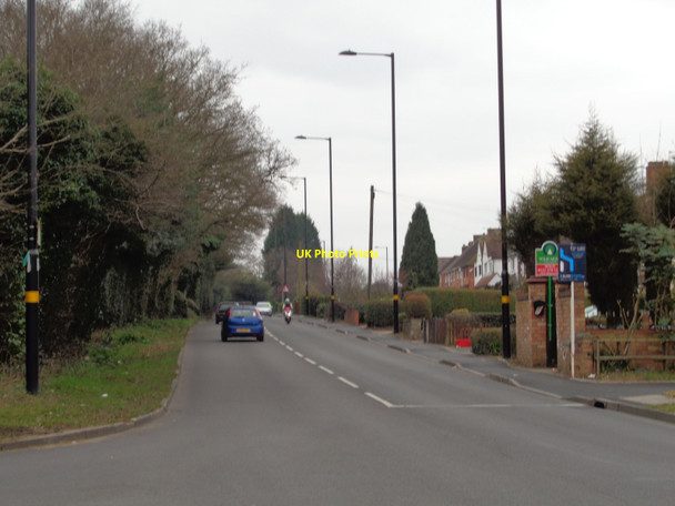 Photo 6"x4" Frankley Beeches Road at Hanging Lane junction Northfield\/SP0279 c2016