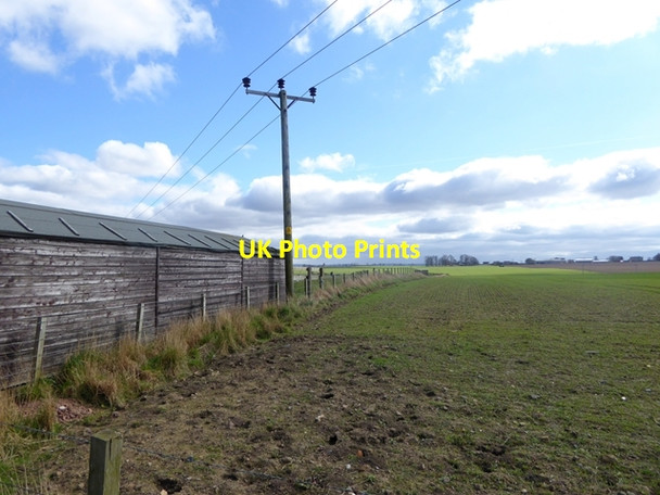 Photo 6"x4" Shed and field near Newhouse Farm North Berwick c2016