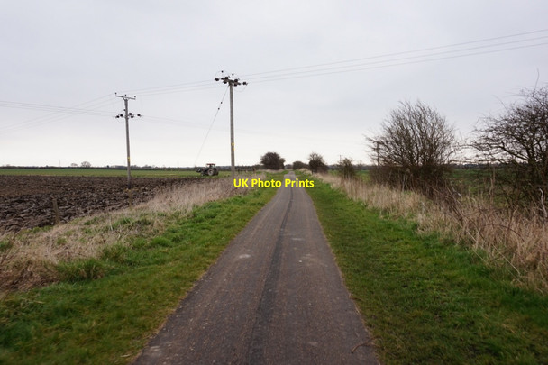 Photo 6"x4" Hornsea Rail Trail towards Swine Swine c2016