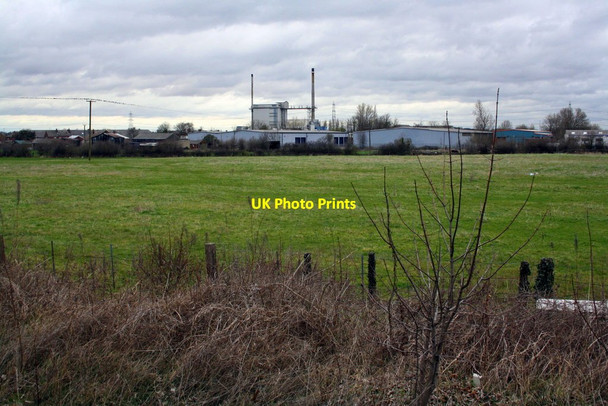 Photo 6"x4" Fernley Green Industrial Estate and glass factory Knottingley c2016