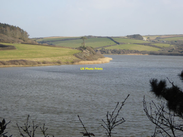 Photo 6"x4" The Loe from Bar Walk Plantation Chyvarloe c2016