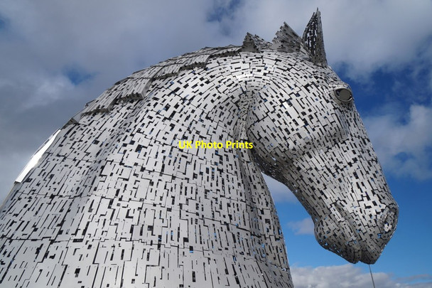 Photo 6"x4" One of the Kelpies, Falkirk Falkirk c2016