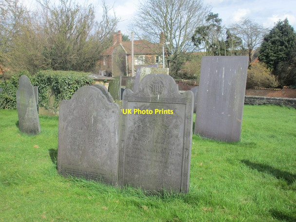 Photo 6"x4" Slate headstones, Foston churchyard Foston\/SK8542 c2016
