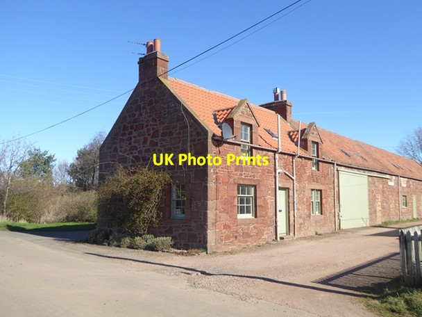 Photo 6"x4" Farm cottage at Blackdykes Farm Blackdykes\/NT5883 c2016